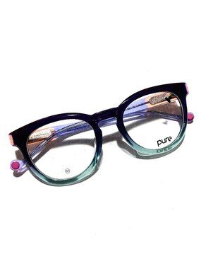 ‘Pure’ multi-color Eyeglass Frames P-7008 for Prescription  NWT